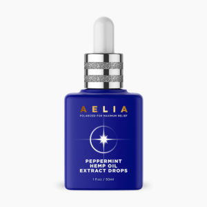 Aelia Peppermint Hemp Oil Extract Drops